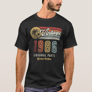 Hergestellt 1986 40 Jahre Alte Lustige Klassische T-Shirt