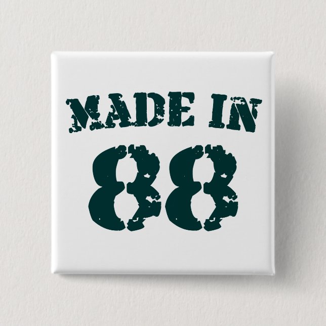 Hergestellt 1988 button (Vorderseite)
