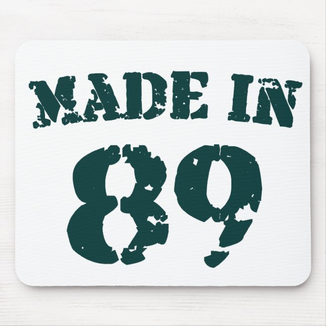 Hergestellt 1989 mousepad (Vorne)
