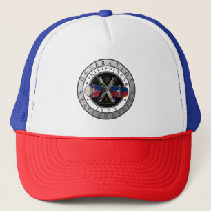 Hergestellt auf den Philippinen 1975 Logo Truckerkappe