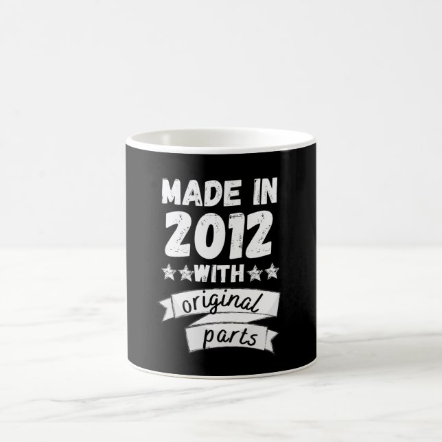 hergestellt im Jahr 2012 mit Originalteilen, Kaffeetasse (Mittel)