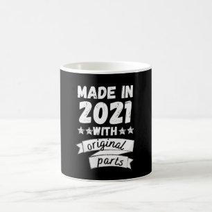 hergestellt im Jahr 2021 mit Originalteilen, Kaffeetasse