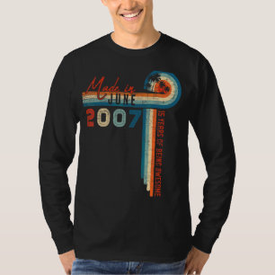 Hergestellt im Juni 2007 15 Geburtstag 15 Jahre al T-Shirt