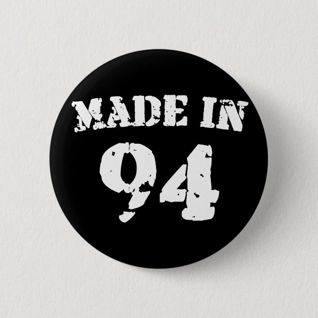 Hergestellt in 1994 button (Vorderseite)