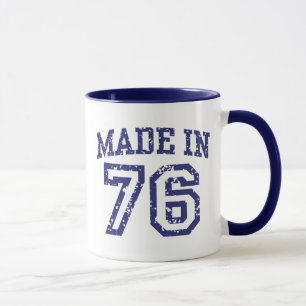 Hergestellt in 76 tasse