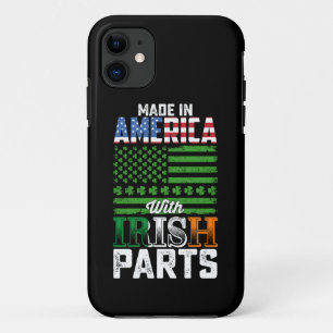 Hergestellt in Amerika mit irischen Teilen St. Pat Case-Mate iPhone Hülle