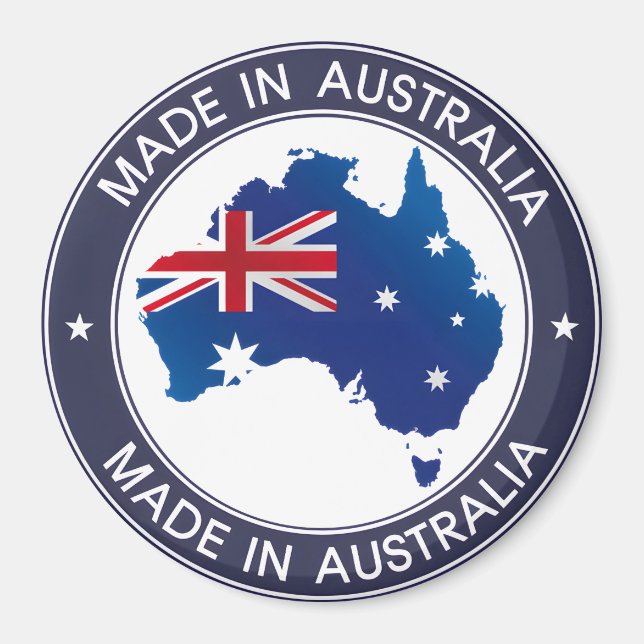 Hergestellt in Australien Magnet (Vorne)
