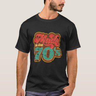 Hergestellt in den 70er Jahren Retro Vintage 70e T-Shirt