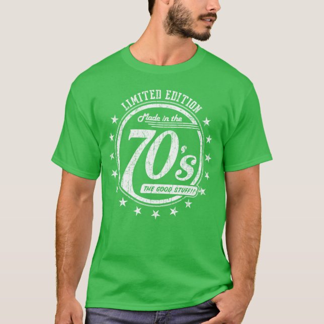 Hergestellt in den 70ern T-Shirt (Vorderseite)