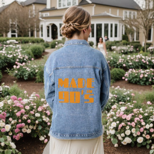 Hergestellt in den 90ern jeansjacke