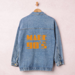 Hergestellt in den 90ern jeansjacke