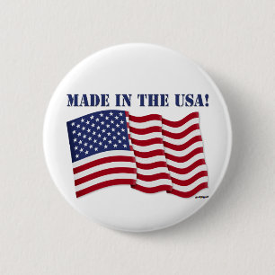 HERGESTELLT IN DEN USA! BUTTON