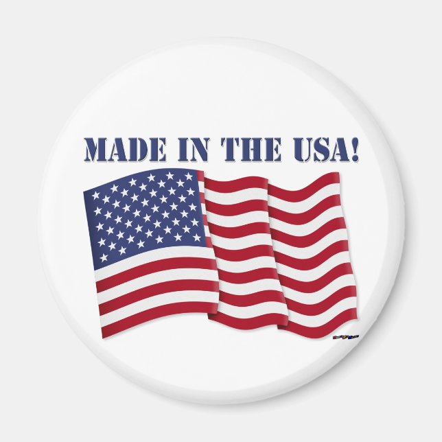 HERGESTELLT IN DEN USA! MAGNET (Vorne)
