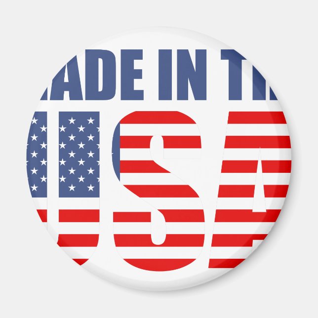 hergestellt in den usa magnet (Vorne)