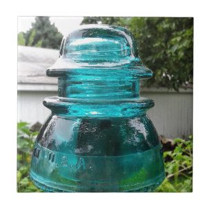 Hergestellt in den USA, Vintage-Isolator Fliese