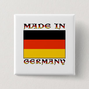 Hergestellt in Deutschland Button