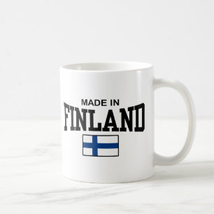 hergestellt in Finnland Tasse