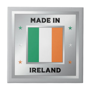 Hergestellt in Irland Fliese
