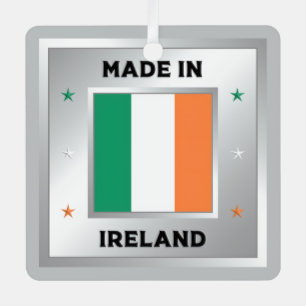 Hergestellt in Irland Ornament Aus Metall