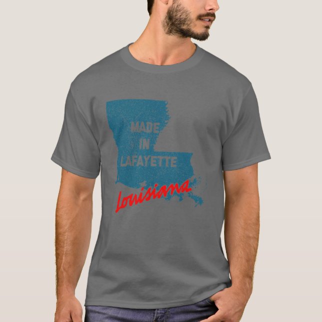 Hergestellt in Lafayette T-Shirt (Vorderseite)