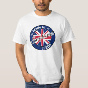 Hergestellt in Leeds England Union Jack Flag T-Shirt