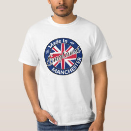 Hergestellt in Manchester England Union Jack Flag T-Shirt