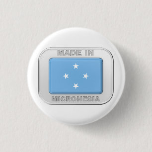 hergestellt in Mikronesien Button