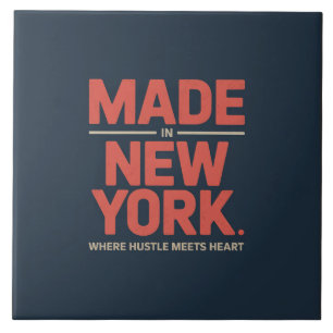 Hergestellt in New York Fliese