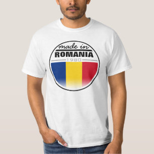 Hergestellt in ..."Rumänien" T-Shirt