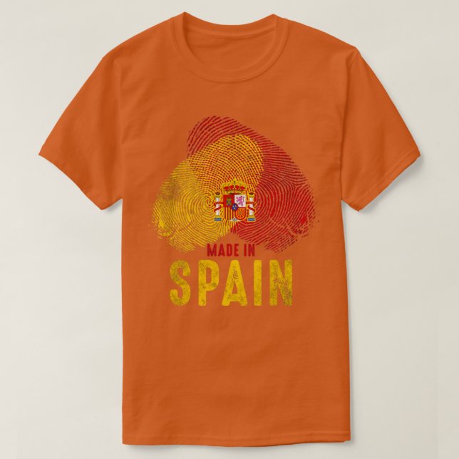 hergestellt in Spanien T-Shirt (Design vorne)