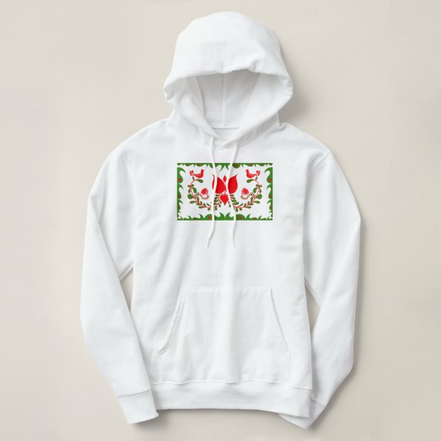 Hergestellt in Ungarn  Hoodie (Design vorne)