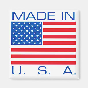 Hergestellt in USA Magnet