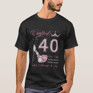 hergestellt vor 40 Jahren 40. Geburtstag 40 Jahre  T-Shirt