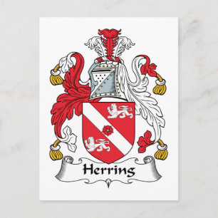 Hering-Familienwappen Postkarte