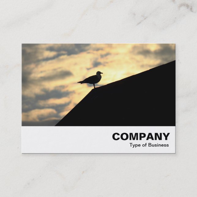 Hering Gull Sunset Visitenkarte (Vorderseite)