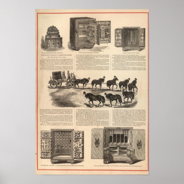 Herings Patentsieger Safes Poster (Vorne)