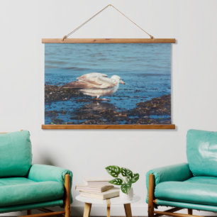 Heringsmöl P1046 Wandteppich Mit Holzrahmen