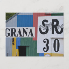 Heringsmuseum, Island Postkarte