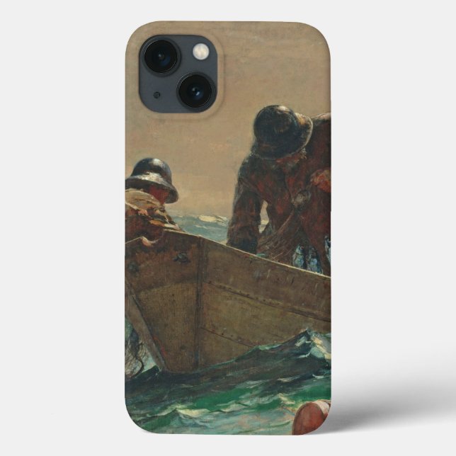 Heringsnetz, 1885 (Öl auf Leinwand) Case-Mate iPhone Hülle (Rückseite)