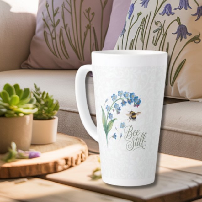 Heritage |  Bee Still – Botanical Floral Milchtasse (Von Creator hochgeladen)