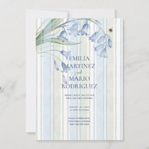 Heritage Bluebells Bienen Blaue Salbei Botanische Einladung