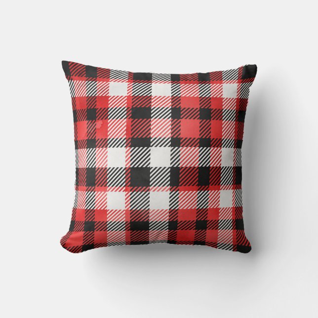 Heritage Buffalo Check Akzent  Kissen (Vorderseite)