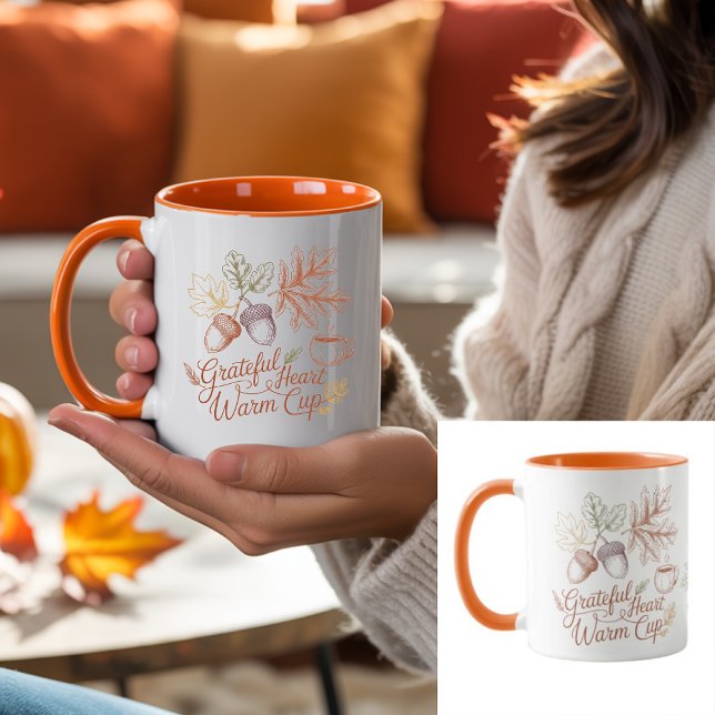 Heritage | Grateful Heart Warm Cup Fall Tasse (Von Creator hochgeladen)