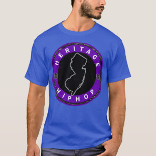 Heritage HipHop Silver und Black T-Shirt