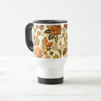Heritage Kupfer Warmgold Blumenmuster