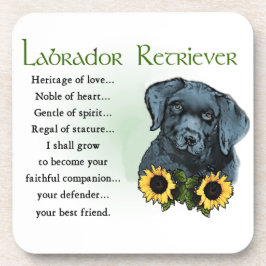 Heritage Labrador Retreiver Welpengeschenke Untersetzer