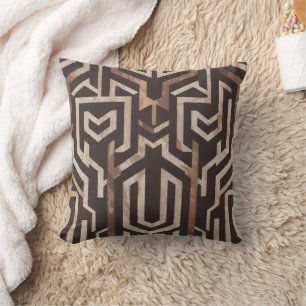 Heritage Luxe (Erde + Braun) 2-seitig Kissen