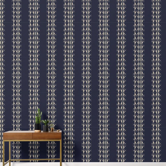 Heritage Luxe (Indigo + Erde) Luxus Tapete (Korridor)