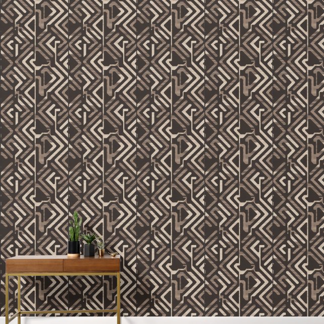 Heritage Luxe (Indigo + Erde) Luxus Tapete (Korridor)