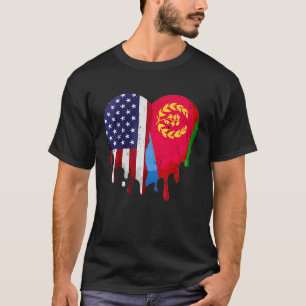 Heritage Month Eritrea Flag Heft T-Shirt